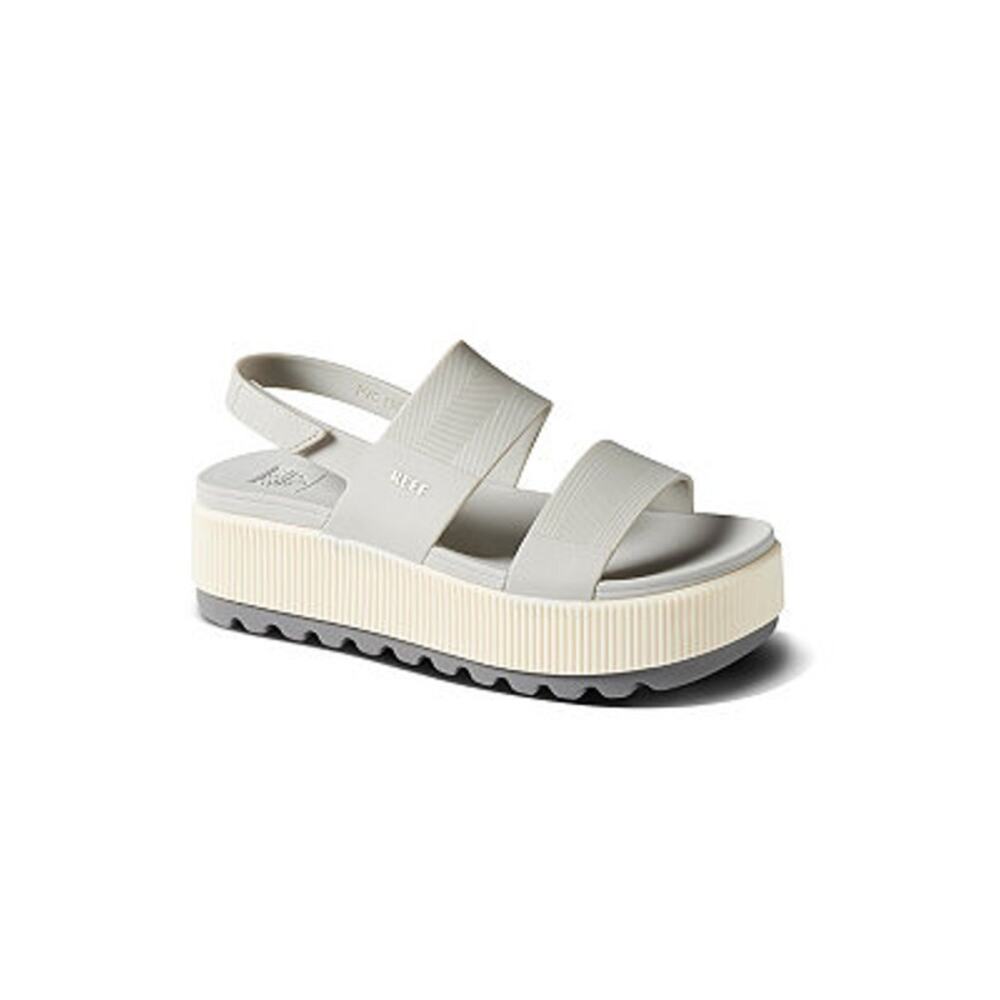Reef Water Vista Higher Platform Sandals Women's Size 10 Fog Gray NWT